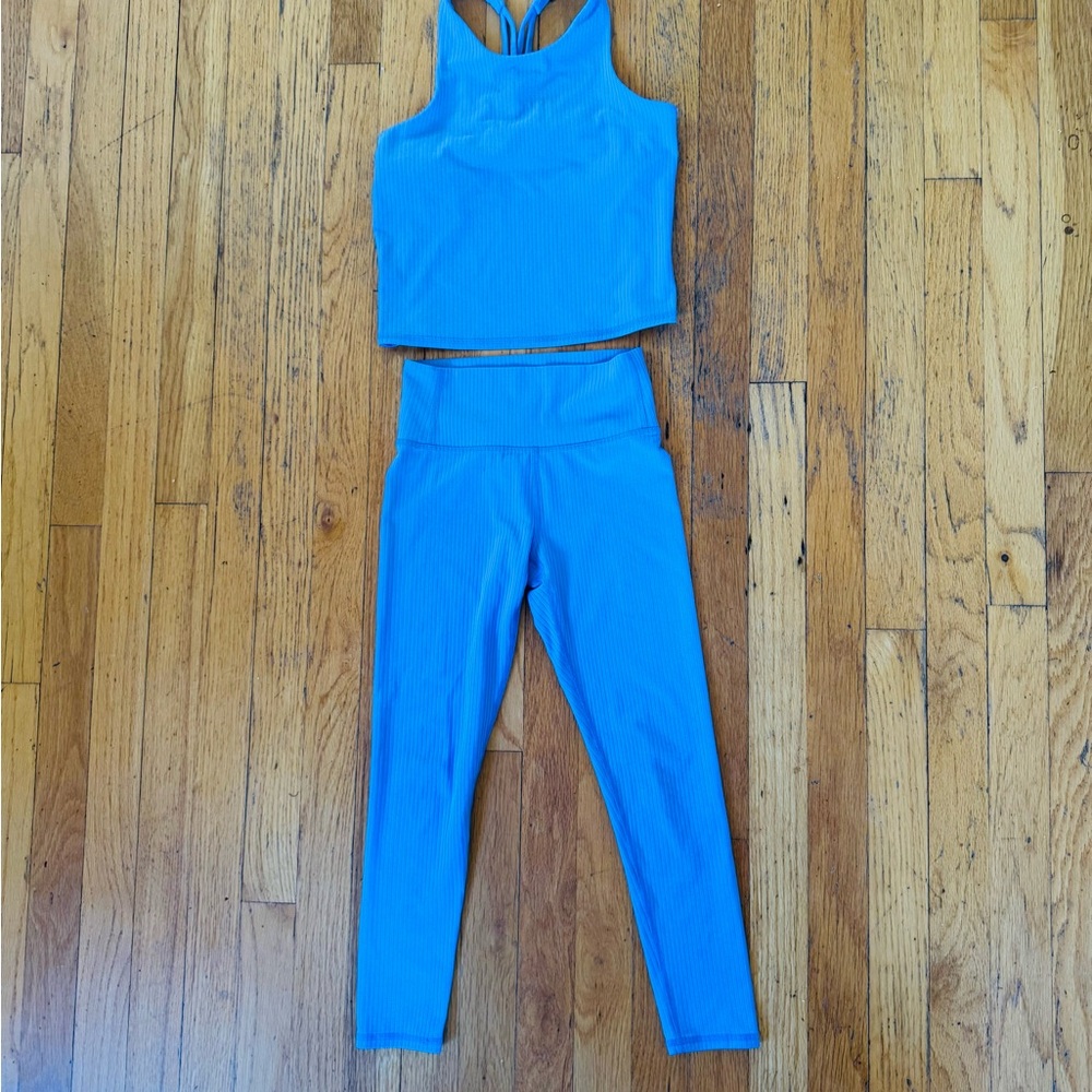 Girls Athletic top and bottom set, size 8